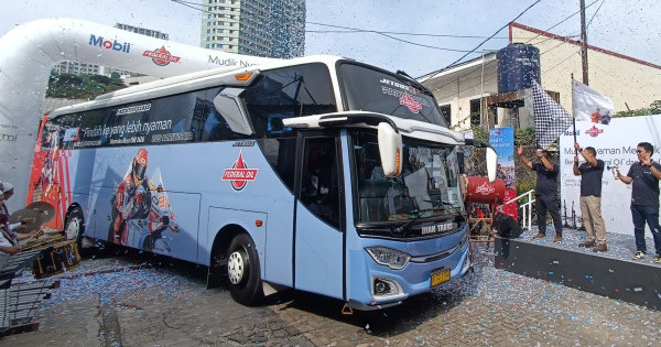 EMLI Berangkatkan Ratusan Mekanik Motor dan Mobil Mudik ke Dua Daerah,&nbsp;Gratis