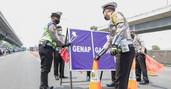 Ganjil Genap Arus Balik Lebaran Mulai Diterapkan, Catat Lokasi dan Waktunya