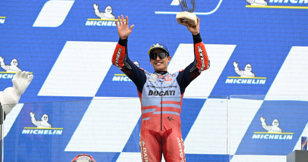 Dua Kali Podium di MotoGP Prancis, Marquez Persembahkan Balapan ke-1.000 untuk Gresini&nbsp;Racing